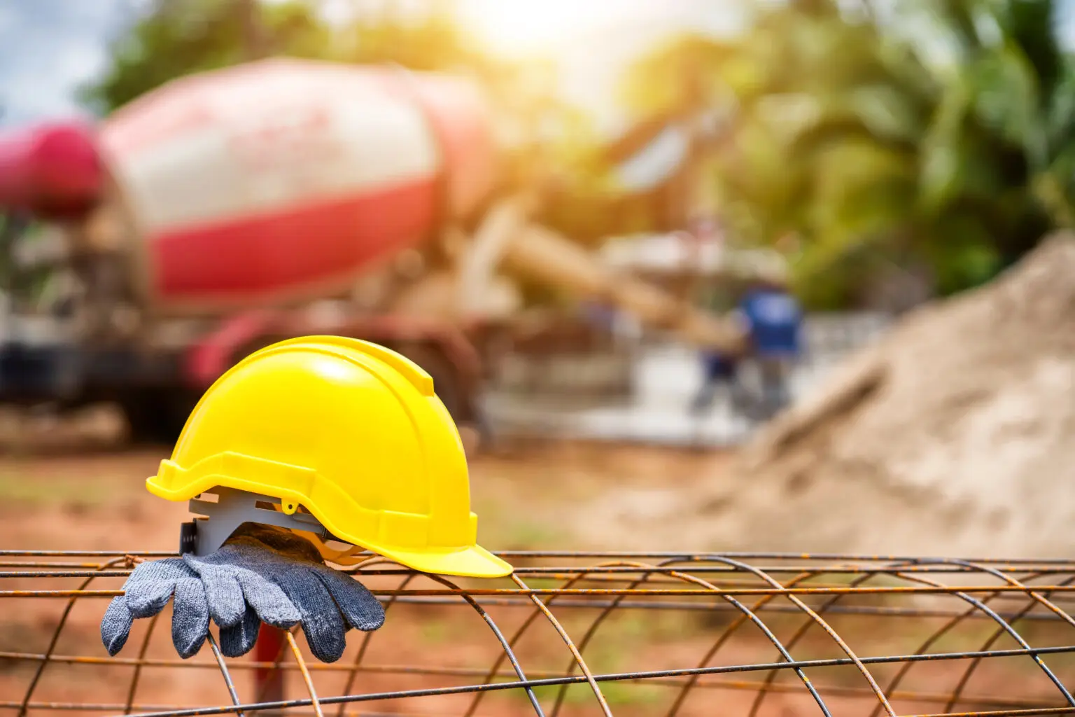 Wetterschutz und Planen für die Baustelle