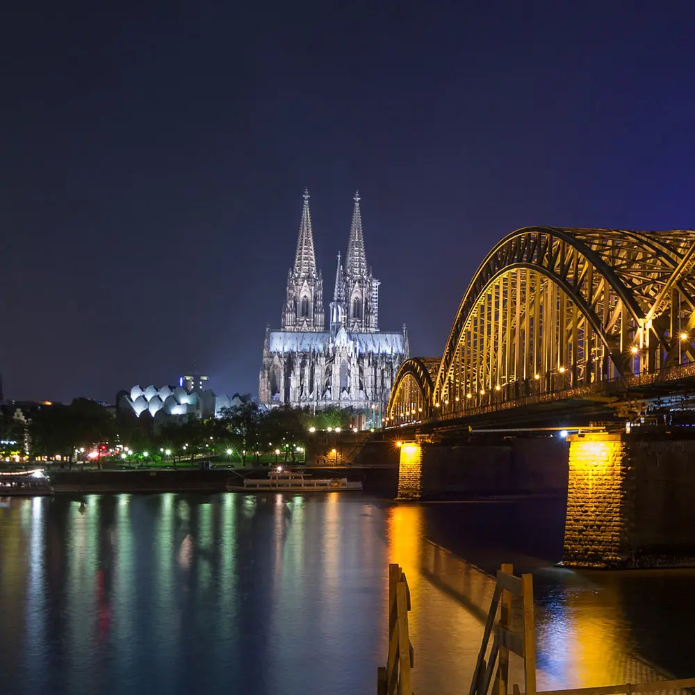 Köln Dom, Rhein, Hohenzollernbrücke